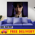 Wednesday Addams Water Proof PVC Panaflex Wallpapers Netflx Edition. 