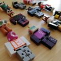 Roblox Building Blocks Virtual World Games Robot Model World Action Figure. 