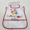 Best Quality Transparent Folding Plastic Baby Bib/Apron/Napkin For Baby. 