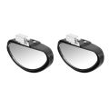 ZOROOM 4 x Dead Angles Mirrors Adjustable Wide Angle for Car Van Towing. 