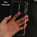 Transparent Protective Cover For Galaxy Z fold 2 Case Hard PC Shockproof Back Bumper Shell For Samsung Galaxy Z Fold 2 Case. 