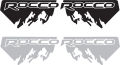 2pcs ROCCO Side Body customized Sticker For Toyota Rocco 2021. 