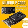 QUADRO P 2000 [ 5GB, GDDR5, 160BIT ] , GOOD FOR GAMING AND GRAPHIC WORK,. 
