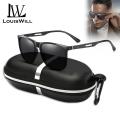 【All Of Me】LouisWill Men Sunglasses Classical Fashion Glasses Polarized Sunglasses TAC Sunglasses Outdoor Activities Sunglasses Driving Fishing Racing Eyewear Spring Temples Sun Glasses. 