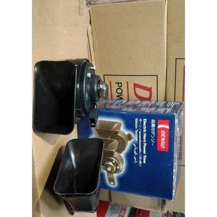 Denso trumpet horn single pin horn, geniune grip horn, grip to grip horn for all type of cars