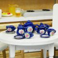 11Pcs 1:12 Dolls House Miniature Mugs Dish Cups Pot Set Toys Dollhouse Accessory. 