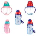 Baby Girls Boys Water Bottle Cups Children Portable Feeding Bottles With Straw Kids Leak Proof Durable Cup With Handle.