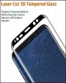Samsung Galaxy S8 3D Tempered Glass Screen Protector Edge to Edge. 
