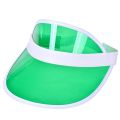 Women Men PVC Transparent Children Summer Plastic Unisex Sunscreen Caps Baseball Cap Sport Empty Top Hats. 
