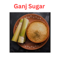 Ganj Sugar Powdered Brown Pure Cane Sugar (Organic Shakkar) - 500g. 