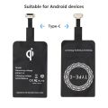 【NEW】 Lightweight Qi Wireless Charging Receiver For Huawei Xiaomi Samsung Universal Micro USB Type C Fast Wireless Charger Adapter. 