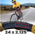 Cycle Tyre 24 inch Bicycle Cycle Mountain Bike Tire Black - MTB tyre 24 X 2.125 And 24 X 1.3/8 Tire Outer. 