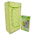 3 Shelves Kids baby Folding Wardrobe Almari. 