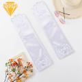 Princess Dress Gloves 1 Pair Kids Performance Gloves Satin Flower Girls Princess Style Cosplay Gloves Flower Girl Gloves. 