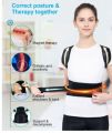 Therapy Posture Support Back Brace, Adjustable Posture Humpback Corrector Brace Straighten and Correct Posture Upper Shoulder Waist Lumbar Support Belt Relieves Neck Back Spine Pain. 
