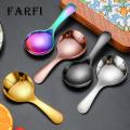 Stainless Steel Fork Spoon Set Mini Stainless Steel Baby Spoon Fork Set for Dessert Tea Soup Kitchen Utensils Polished Cutlery Set. 
