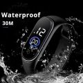 LED Sports Watch, Lightweight Digital Bracelet with Comfortable Fit and LED Display. 