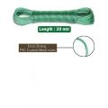 Heavy Duty Wet Cloth Laundry Rope PVC Coated Metal Cloth Drying Wire - 20 metres Green. 