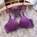 Front Open Butterfly Y-line Adjustable Straps Push Up Bra for girls / womens -1606. 