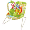 Fisher Price Baby Bouncer Toddler Rocker with Calming Vibration - Green. 