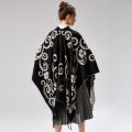 Vintage Print Womens Shawls and Wraps Poncho Cape, Gifts for Women professional design. 