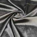 Grey Plain Pure Silk Fabric High Quality Satin Unstitched. 