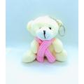 Pack Of 2 Teddy High Quality Key Chain For Gift Fill With Soft Polyester 2inch. 