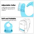 Silicone Bibs for Babies & Toddlers - Adjustable and Durable  Waterproof Silicone Bib. 