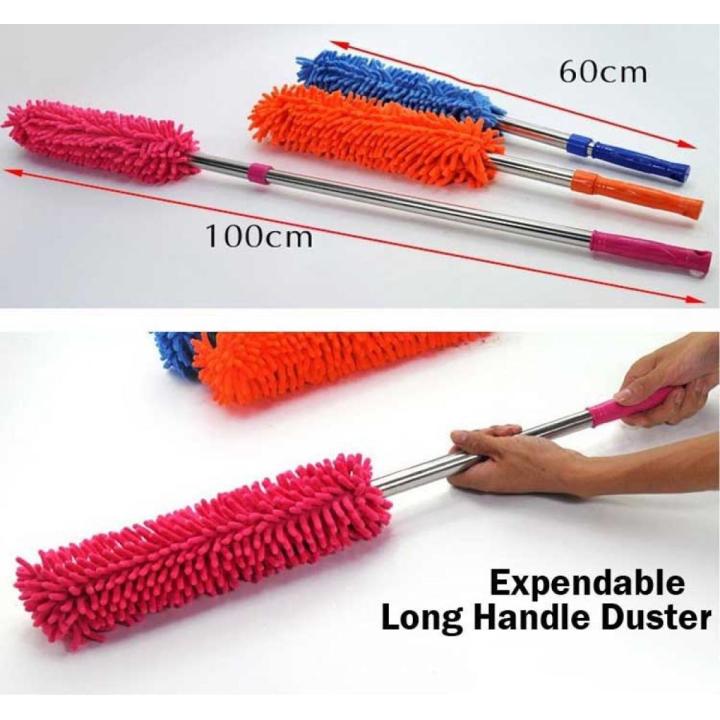 Microfiber Duster with Extendable Handle, Extendable Cleaning Feather ...