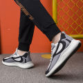 IELGY Men's shoes flying woven shoes Korean version fitness running shoes breathable casual shoes lightweight. 
