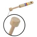 2X Wooden Flute Instents Pulling Diacritical Wooden Flute Early Musical Instent for Adults, Children, Music rs. 