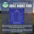 Oxbow Animal Health Organic Bounty Adult Rabbit Food - All Natural Rabbit Food - 500 grams pack. 