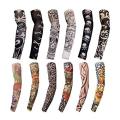 Stretchable Arm Sleeves UV Protection [ 1 Pair Random design ]. 