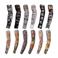 Stretchable Arm Sleeves UV Protection [ 1 Pair Random design ]. 