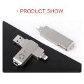 【24h Ship+Ready stock】COD FREE Shipping+ HP Flash Drive OTG Metal USB 1TB 32GB OTG Pen Drive USB 3.0 Flash Disk for ios/Android. 