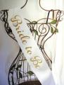 Bride to Be Satin Sash Party Sash Wedding Bridal Shower Decorations Event Party Supplies. 