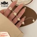 Carat Ladies Bracelet Temperament White Flowers Charm Ladies Bangle. 