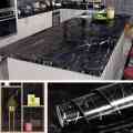 60X200Cm Marble Design Peel and Stick Tile for Kitchen Backsplash Self adhesive Wall Tile Home Wall Background. 