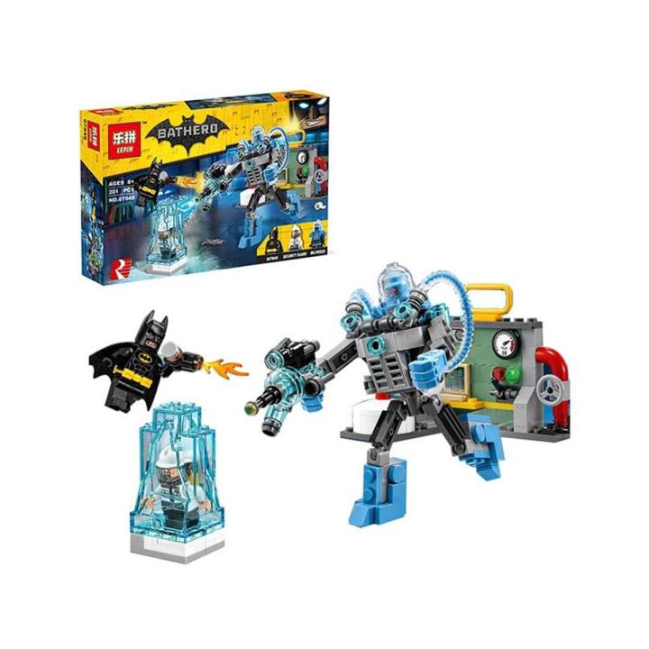 Planet X - Batman & Mr. Freeze Arctic Clash Blocks - Frosty Build