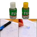 Fuji Ballpoint Pen Ink Remover 20ml Correction Fluid for Removing Ball Pen Ink | Easy & Quick Ink Removal for Paper. 