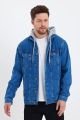 Mens Hooded Denim Jacket Home Shopping 5. 