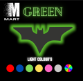 Batman  3D Led Night Light wooden 7mm thick Lamp, Gamming Room Decor, Kids Room decor, Batman Logo Led Lamp. 
