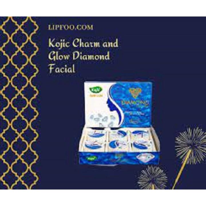 Kojic Charm and Glow Diamond Facial Kit 6Step 300ml