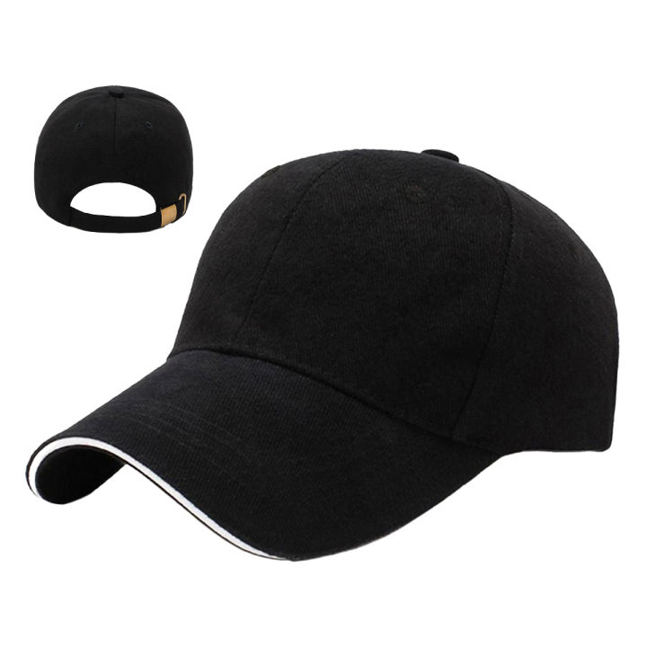 Adjustable Buckle Strap Hat With Metal Buckle Imported Baseball