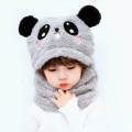 Children Cartoon Scarf Hat For Winter. 