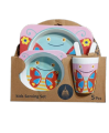 Kids/Baby Serving Set feeding pack of 5 durable pieces. 