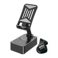 3 in1 Portable Foldable Mobile Phone Holder with Bluetooth Speaker. 