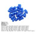 20Pcs Pet Dog Cat Paw Claw Anti-Scratch Soft Silicone Nail Caps Protective Covers Sheath for Home. 
