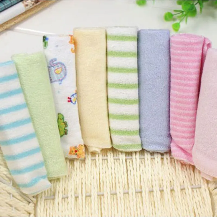 10%20pcs%20-%20Baby%20Face%20Towel/Cotton%20Handkerchief%20For%20Women,%20girls%20And%20Kids,%20Newborn%20Baby/Rumal/Hanky%20for%20School/Extra%20Soft%20And%20Super%20Absorbent%20-%20Image%203