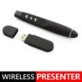 Wireless Presenter with Laser Pointer (With Pouch) - Slide Changer - for Teaching/Ppt - PP1RFMS1. 